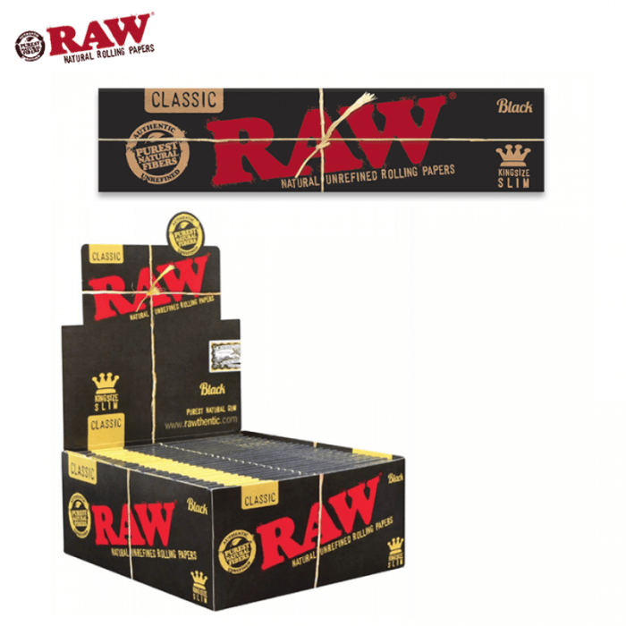 Raw Black Classic King Size Paper 50PK